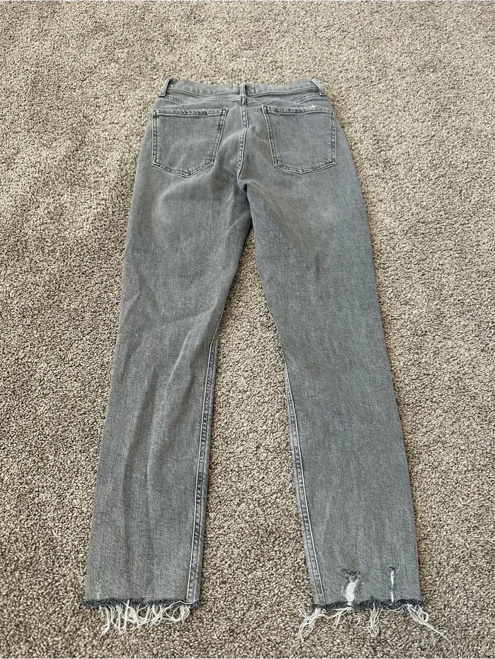 Agolde Button-Fly Denim Jeans - Picture 2 of 4